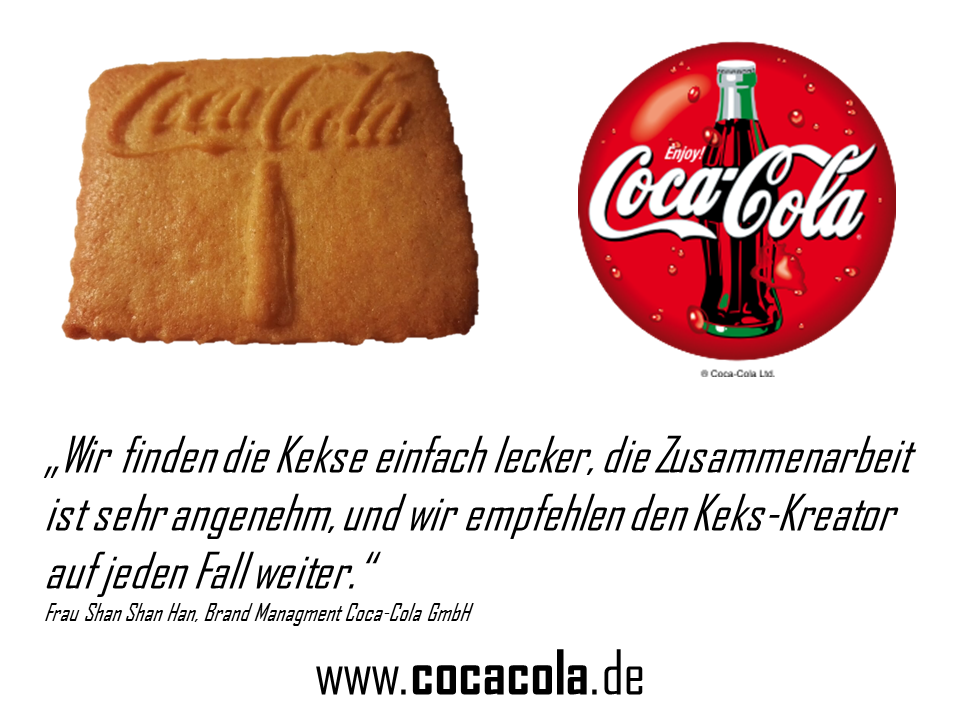 Logokekse, bedruckte Kekse, Kekse Prägung, individuelle Kekse, Firmenkekse