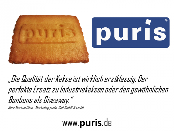 puris Kekse Werbegeschenk